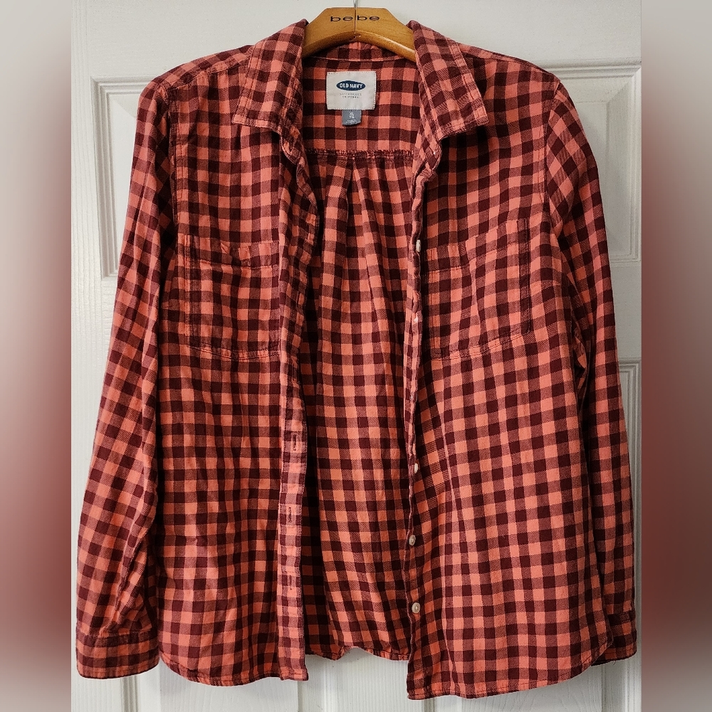 Old Navy Plaid Flannel XL